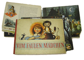 Kinderbücher repariert