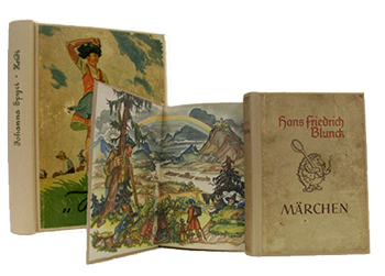 Kinderbücher repariert