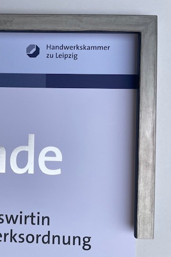 Silberner Meisterbrief