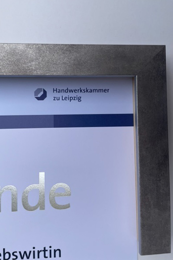 Silberner Meisterbrief