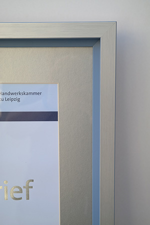Silberner Meisterbrief